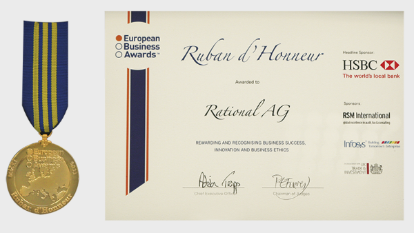 European Business Award „Ruban D`Honneur 2011“ 