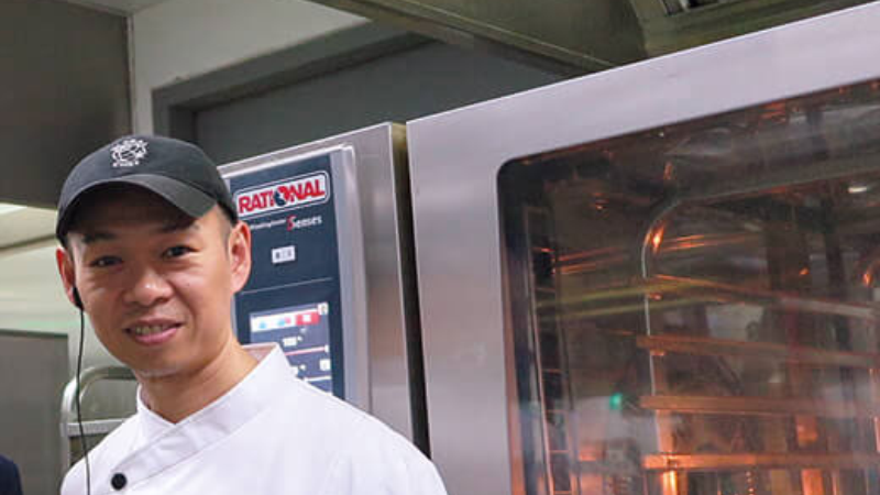 “With RATIONAL, the overall kitchen productivity increases by double.“