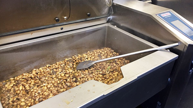 “The VarioCookingCenter<sup>®</sup> allows us to cook beef cheeks, pasta, stock, frying and sauces, all in one piece of equipment.“
