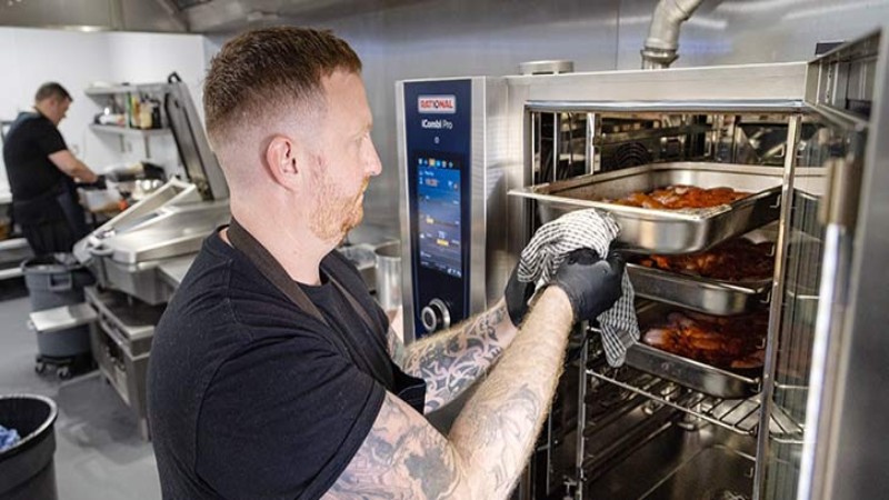 “Replacing six pieces of equipment with two has really changed how we work here. It’s freed up a lot of space, which gives our chefs more room for meal prep.“ 