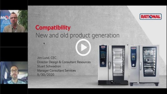 Presentation image from Rational about compatibility between new and old product generations.