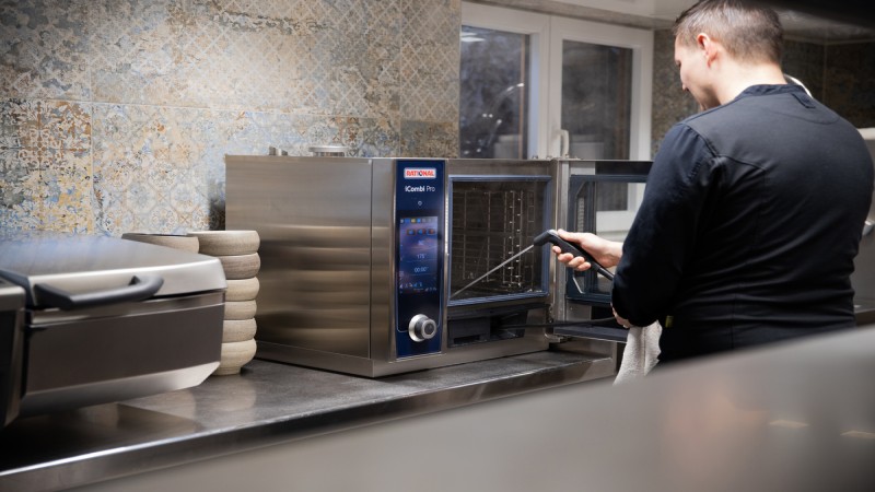 appareil de cuisine professionnelle ergonomique