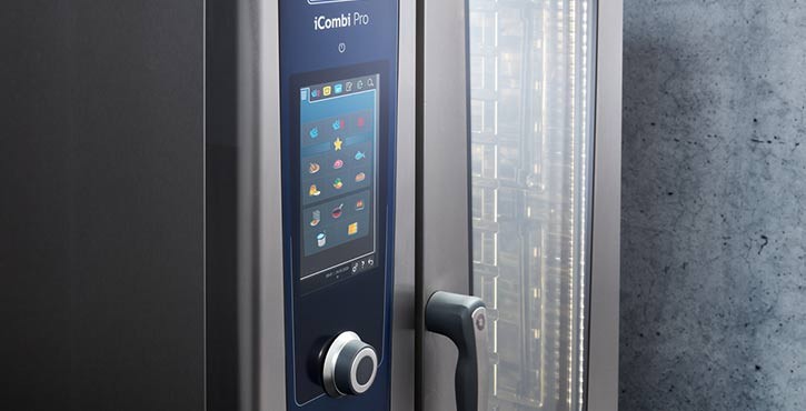 A RATIONAL iCombi Pro combination oven with digital touchscreen