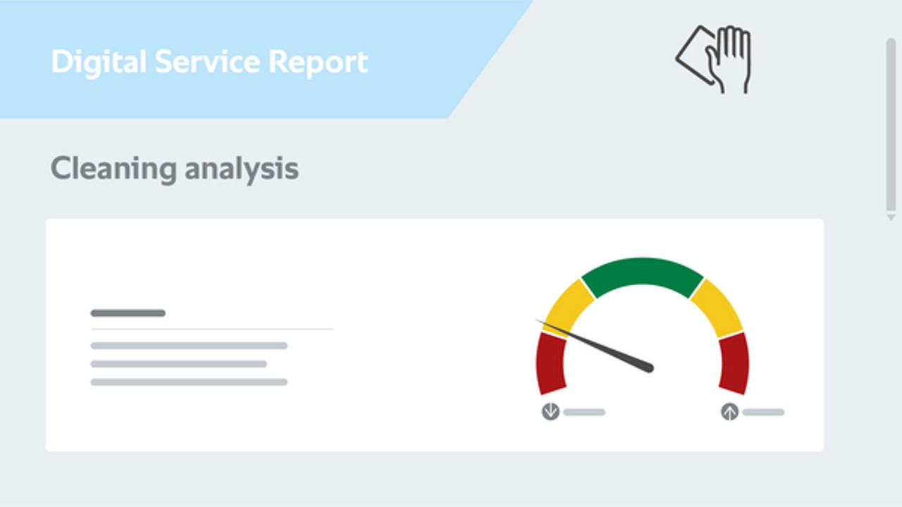 Analyses of cleaning and usage behaviour 