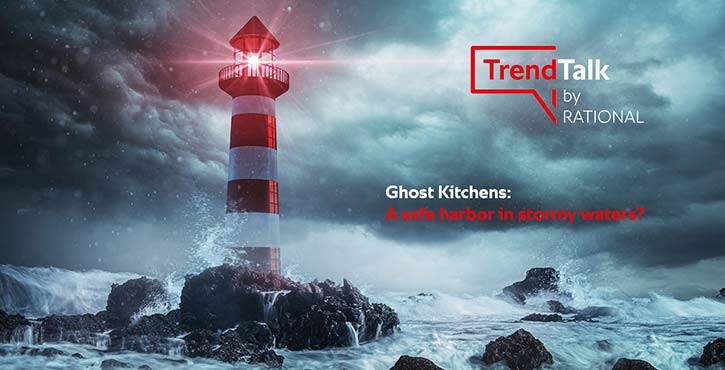 Lighthouse in stormy sea, TrendTalk Session 10 banner.