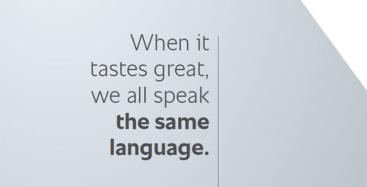 A graphic design with the text: 