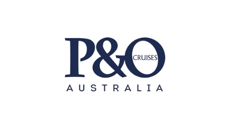 Logo P&O Cruises Australia.