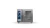 Rational combi-steamer with a glass door and a digital control panel, designed for advanced cooking in professional kitchens.