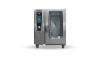 Rational SelfCookingCenter with a glass door and advanced touch-screen control panel, designed for high-performance cooking in professional kitchens.