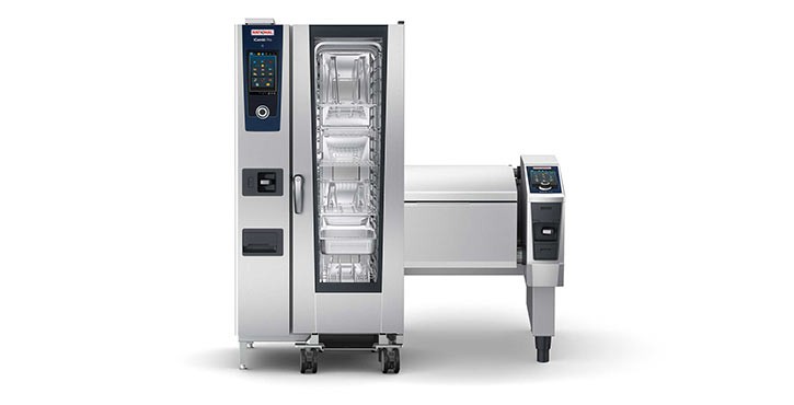 A Rational iCombi Pro and iVario Pro kitchen system.