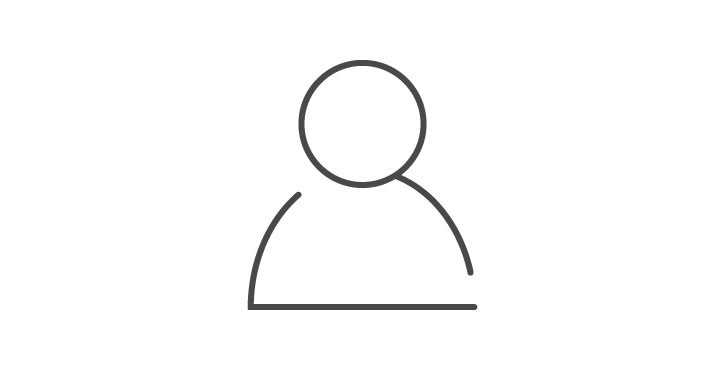 Grafica simbolica di una persona – rappresentazione semplificata del busto e della testa.