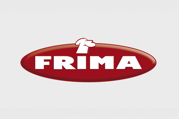 FRIMA logo – specialist for multifunctional cooking technology, now part of RATIONAL.